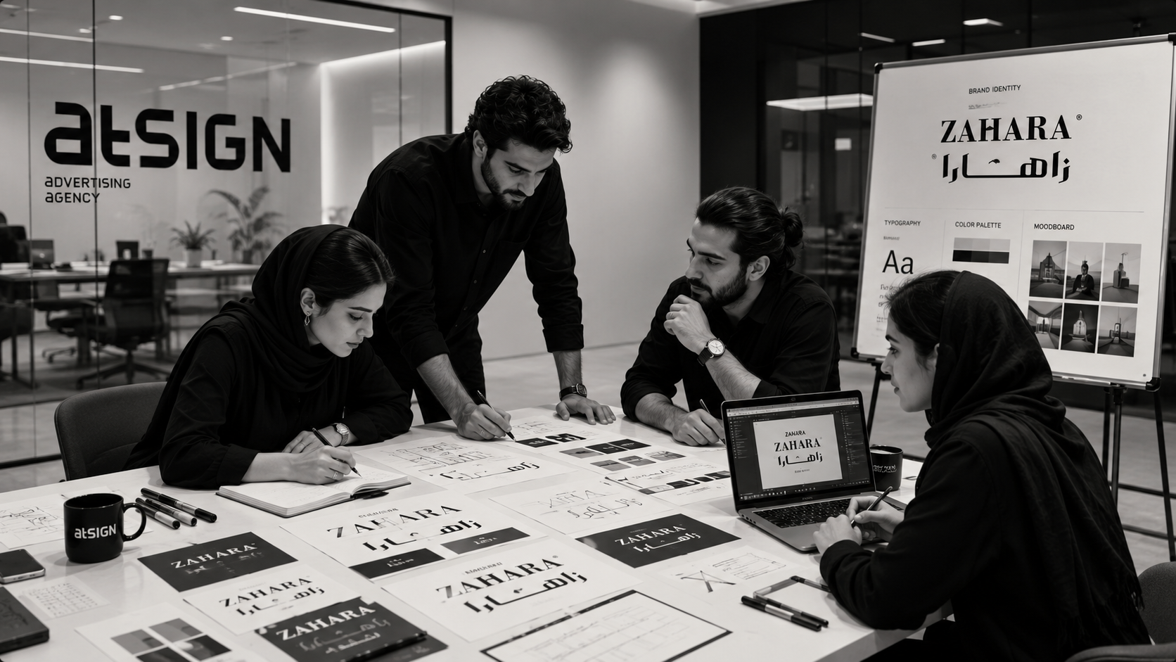 Building a Construction Brand at-atsign agency